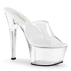 6 Inch Heel ASPIRE-601 Clear