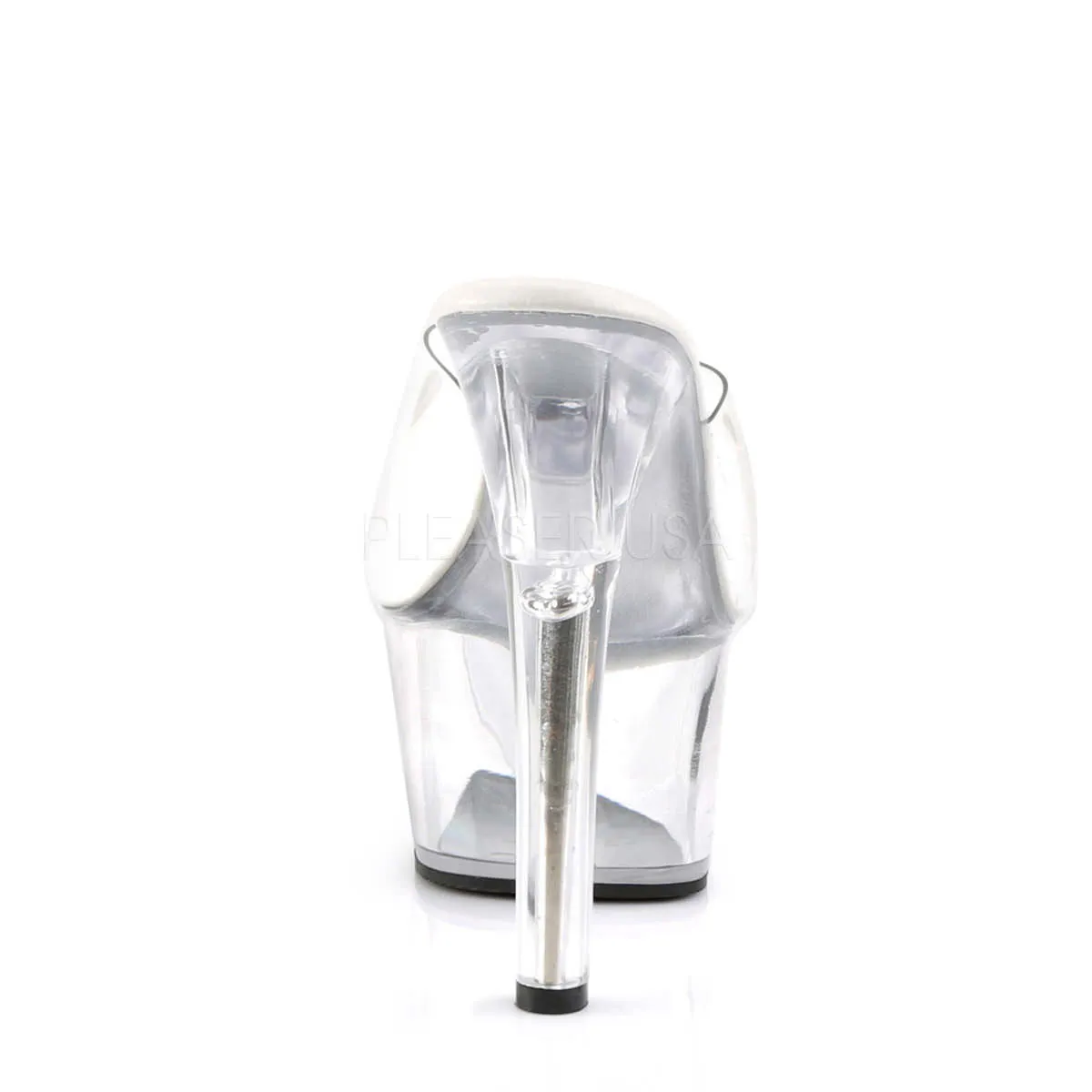 6 Inch Heel ASPIRE-601 Clear