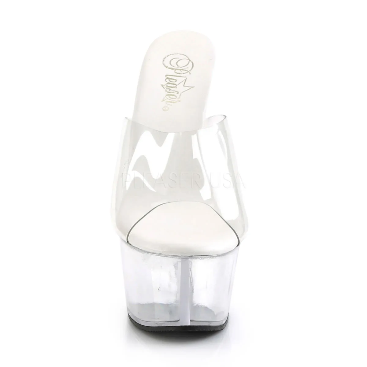 6 Inch Heel ASPIRE-601 Clear