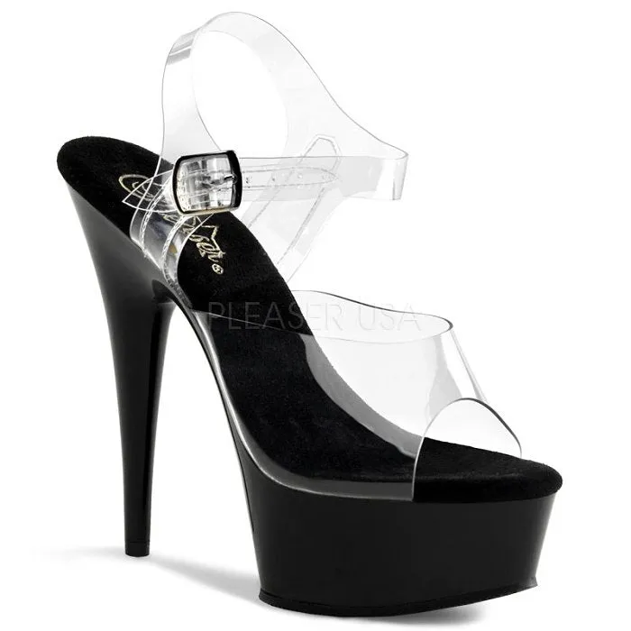 6" Stiletto Platform Sandal  (DELIGHT-608)