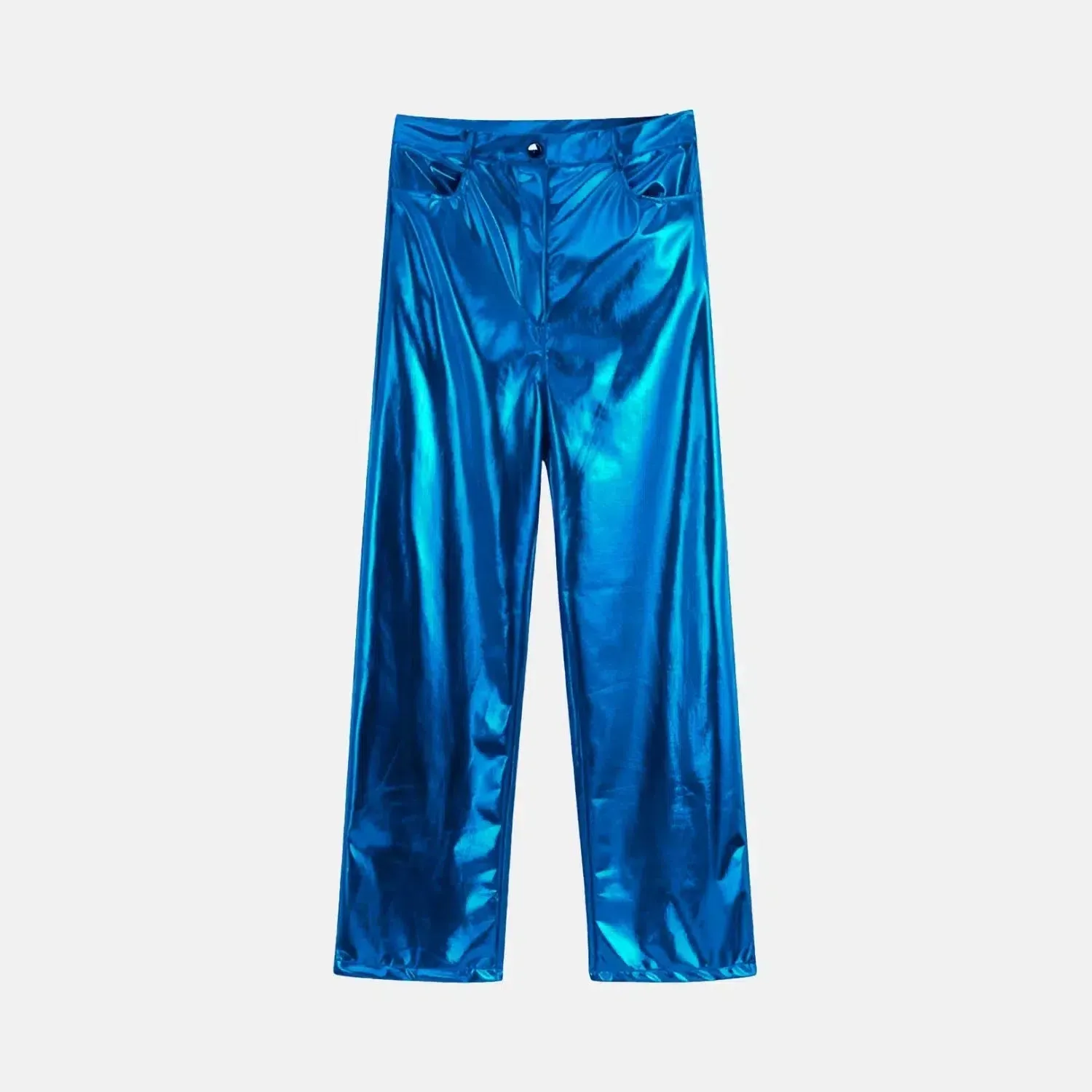 Aquira – Metallic pastel hues – Satin trousers