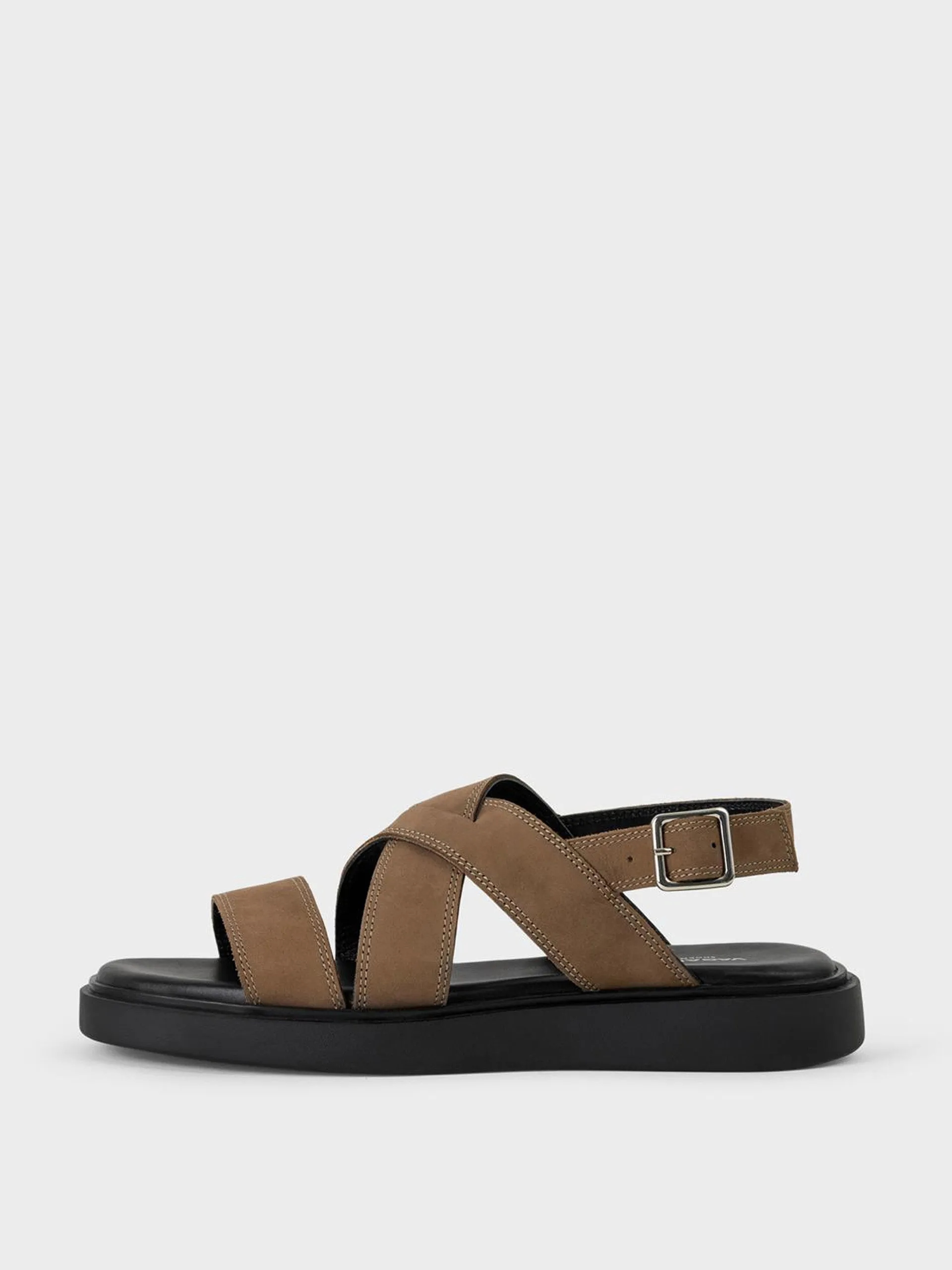 Connie sandals in Brown Nubuck