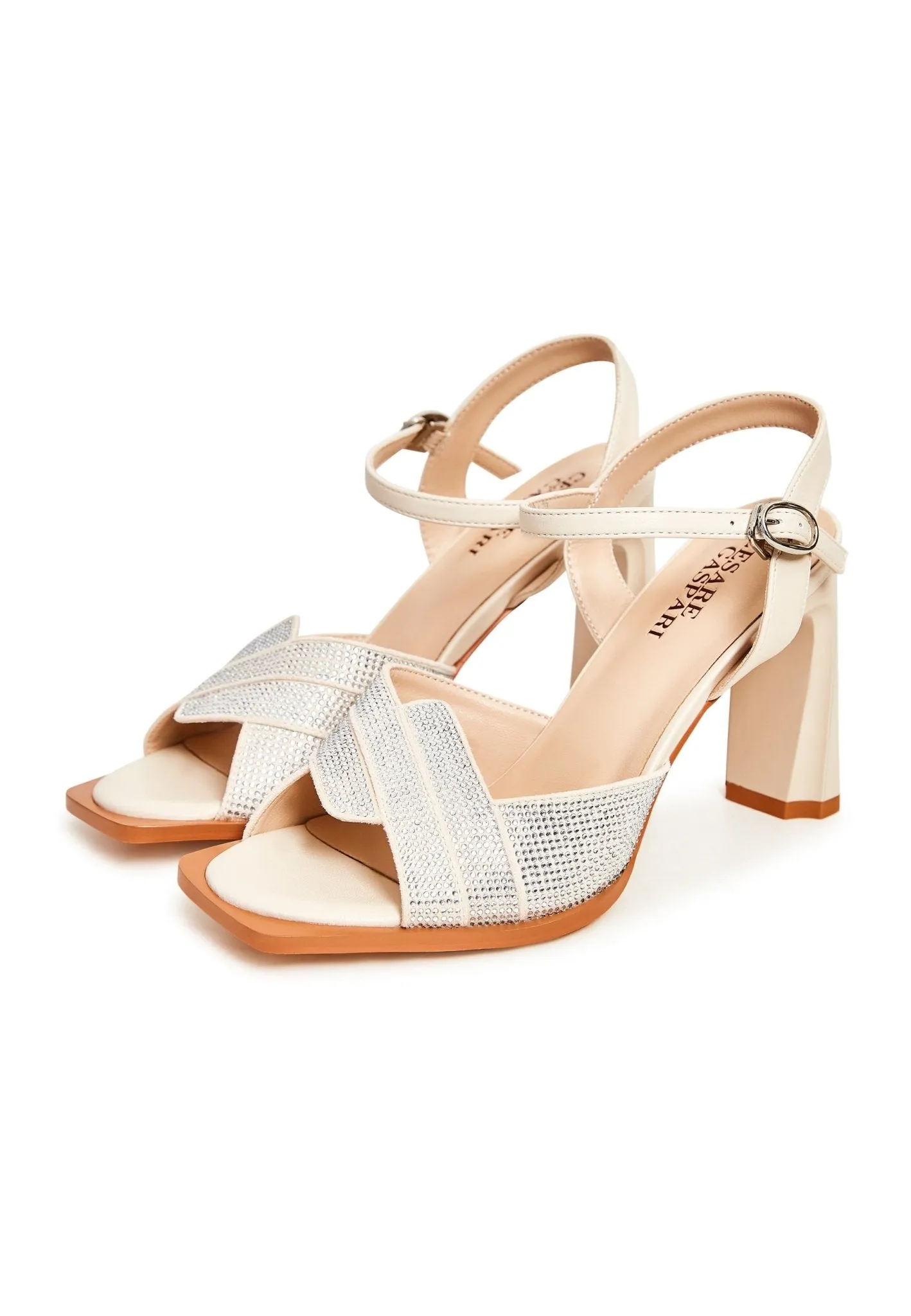 Elevated Elegance Sandals - Beige