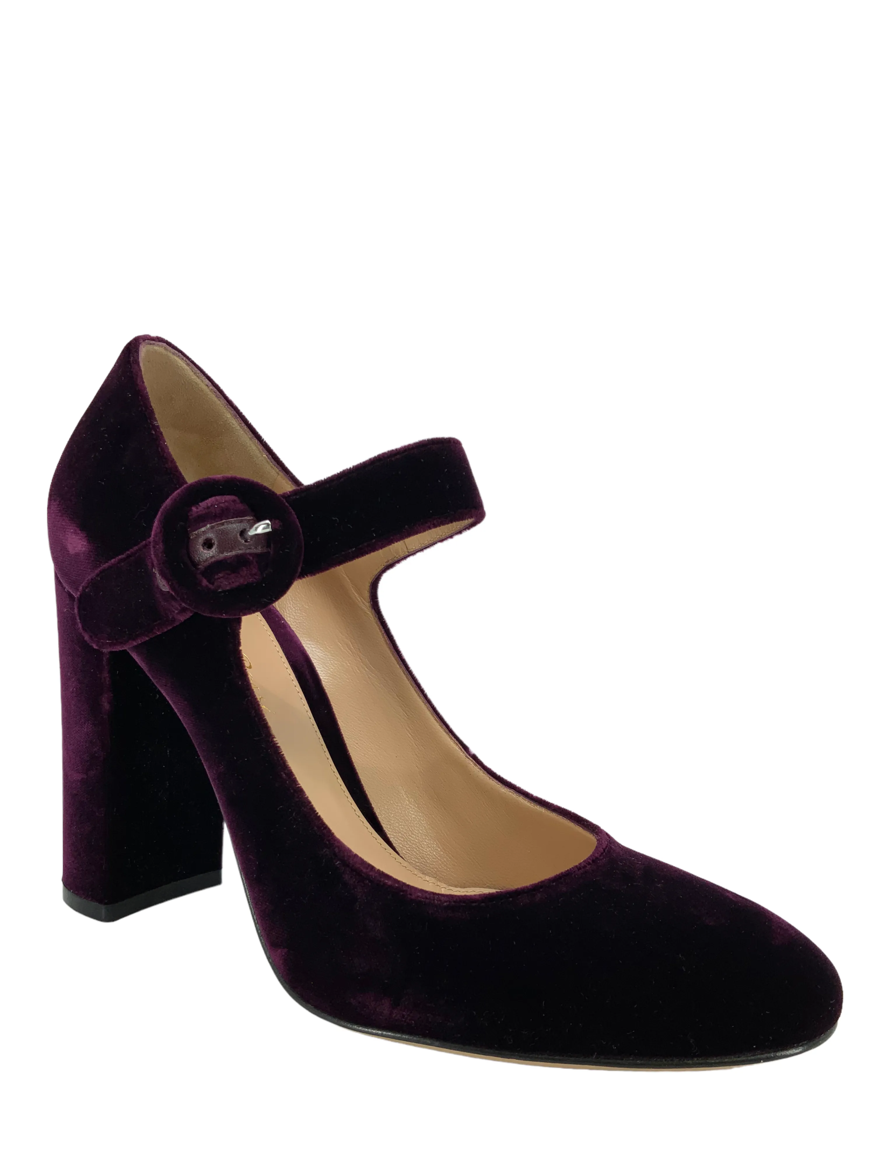 Gianvito Rossi Lorraine Velvet Pumps Size 8