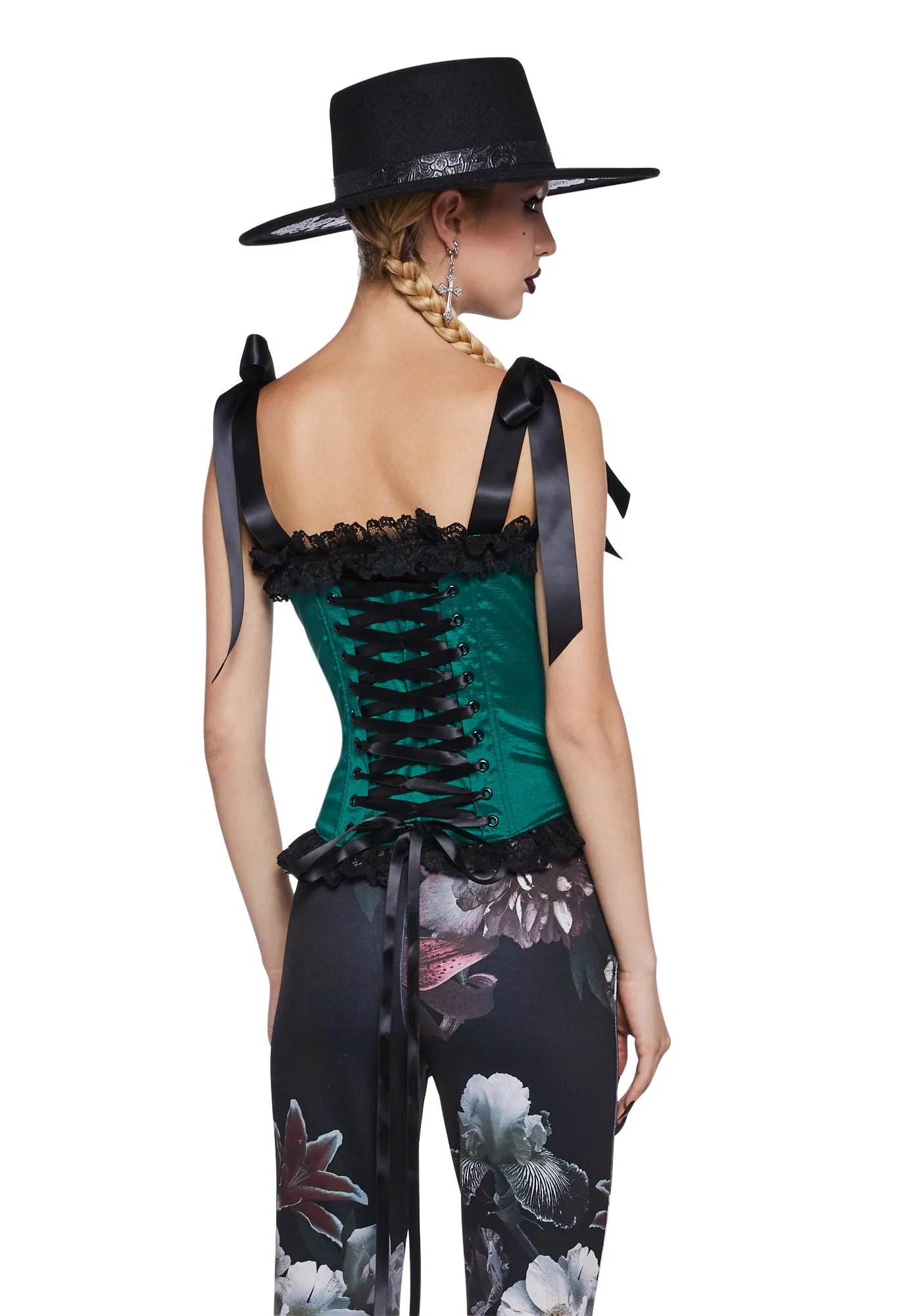 Gothic Elegance Corset Top