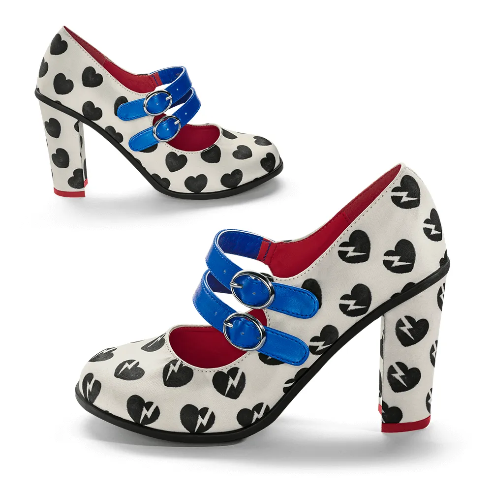 High Heels He Loves Me, He Loves Me Not Women's Mary Jane Pump