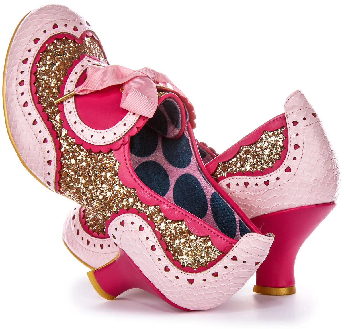 Irregular Choice Jazz Cat In Pink Multi For Women