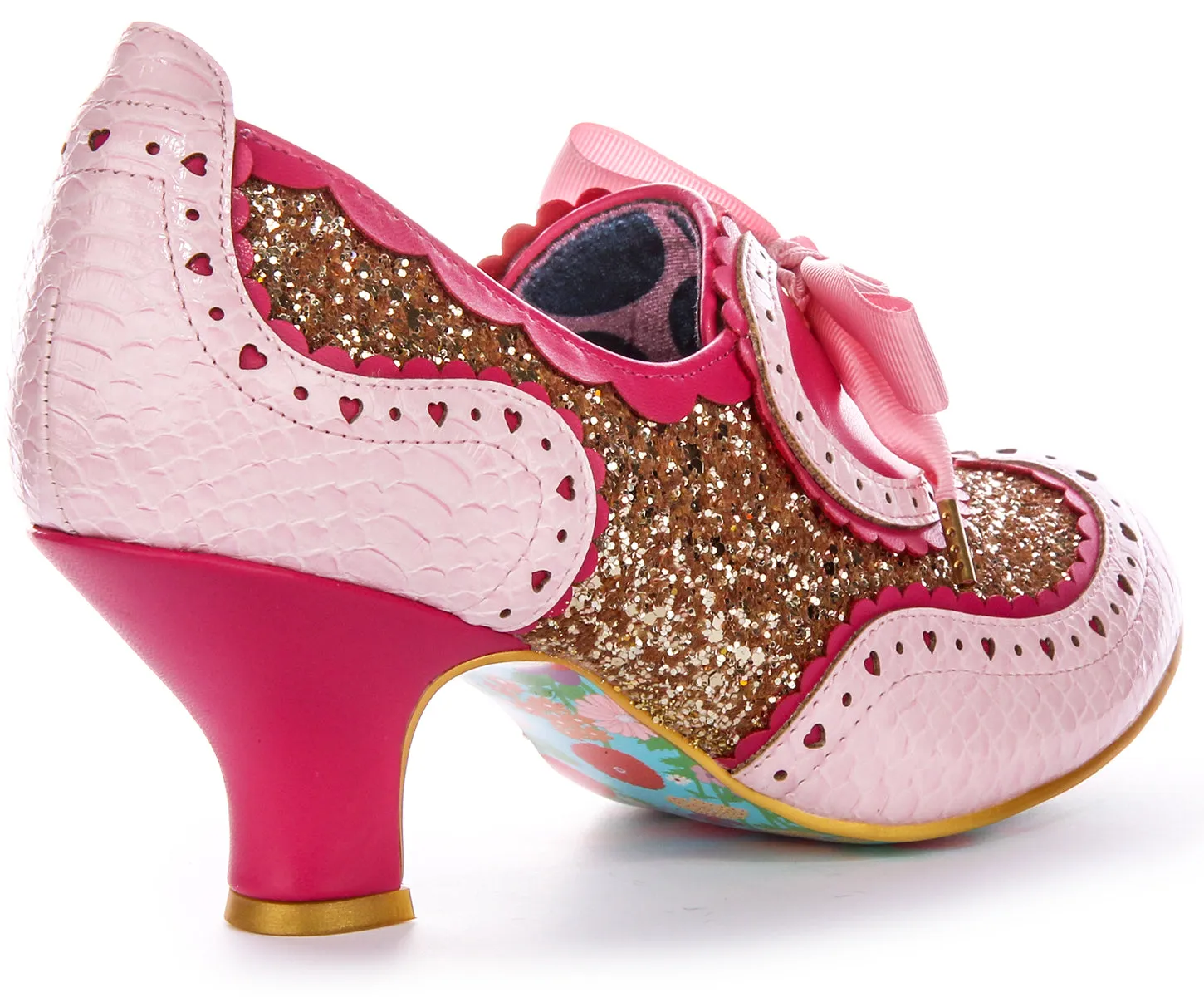 Irregular Choice Jazz Cat In Pink Multi For Women