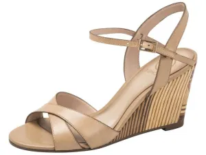 Leather Sandal Medium Heel - Dumond