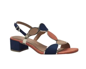 Marco Tozzi Womens Sandal 28230 Navy Combi