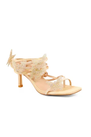 Party Wear Sandal I23680-Golden