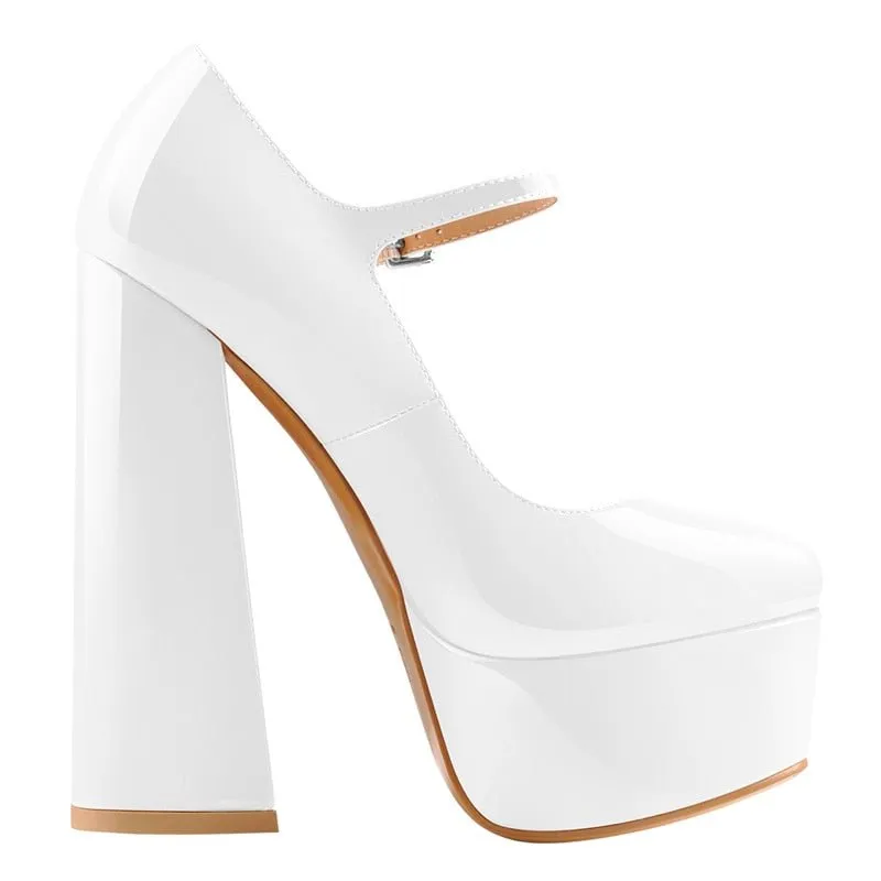 Pumps Queen Yulia (White)