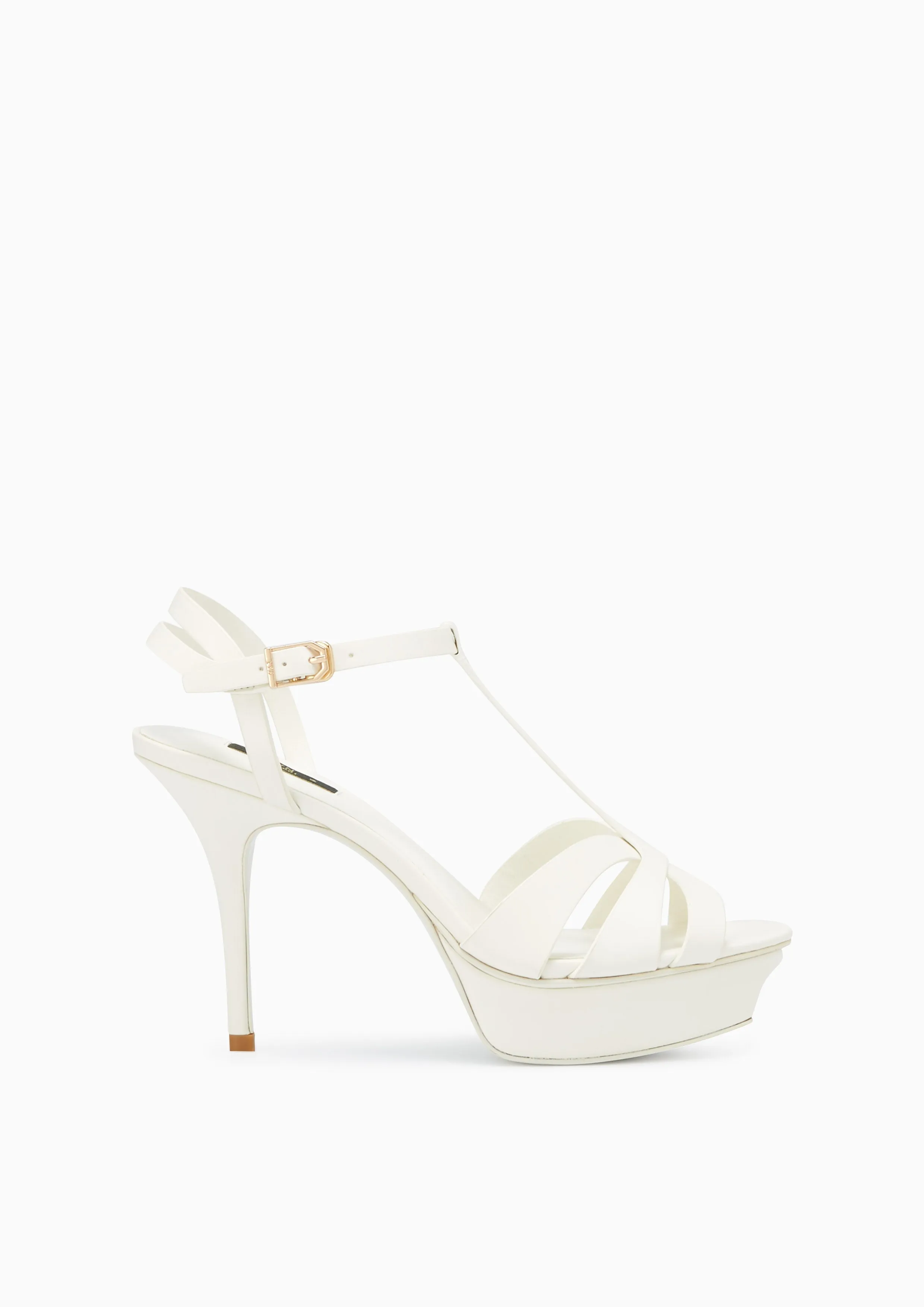 Sabella Soft Platform High Heels White