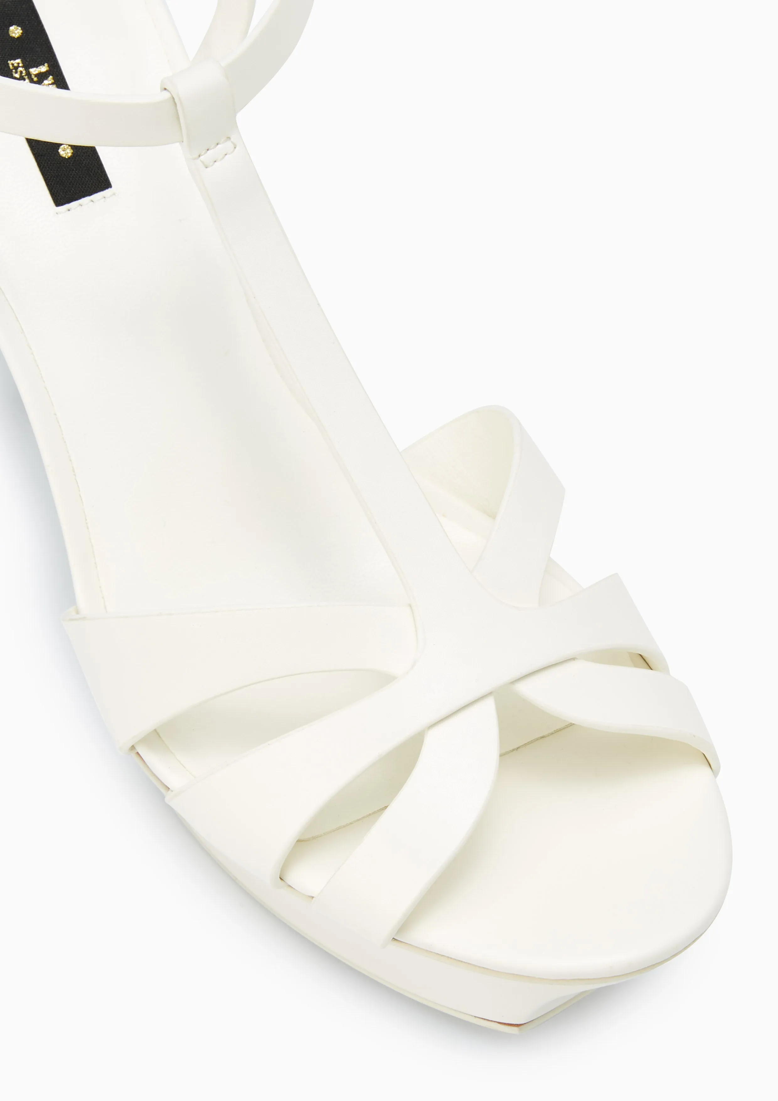 Sabella Soft Platform High Heels White