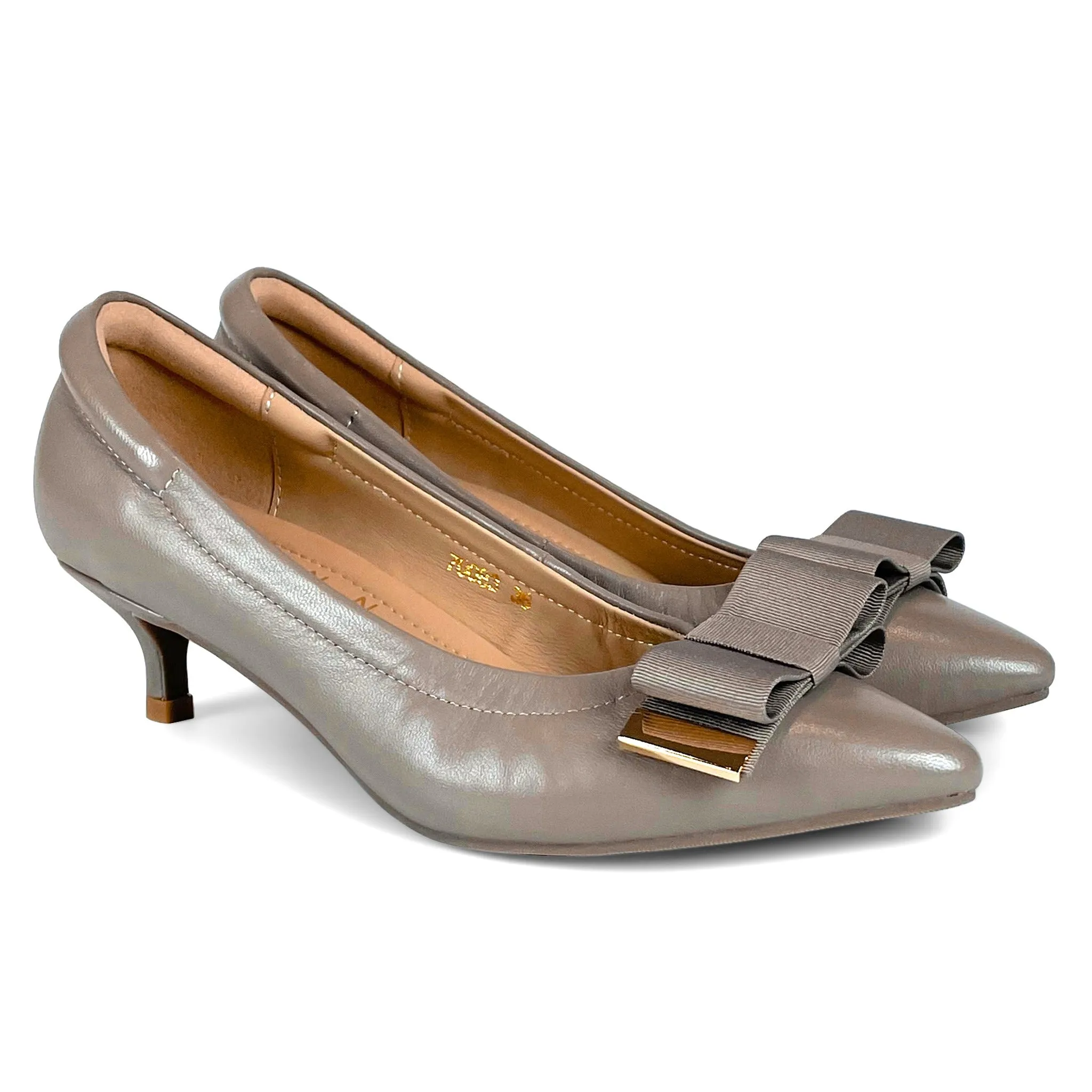 Shenize double bow pumps