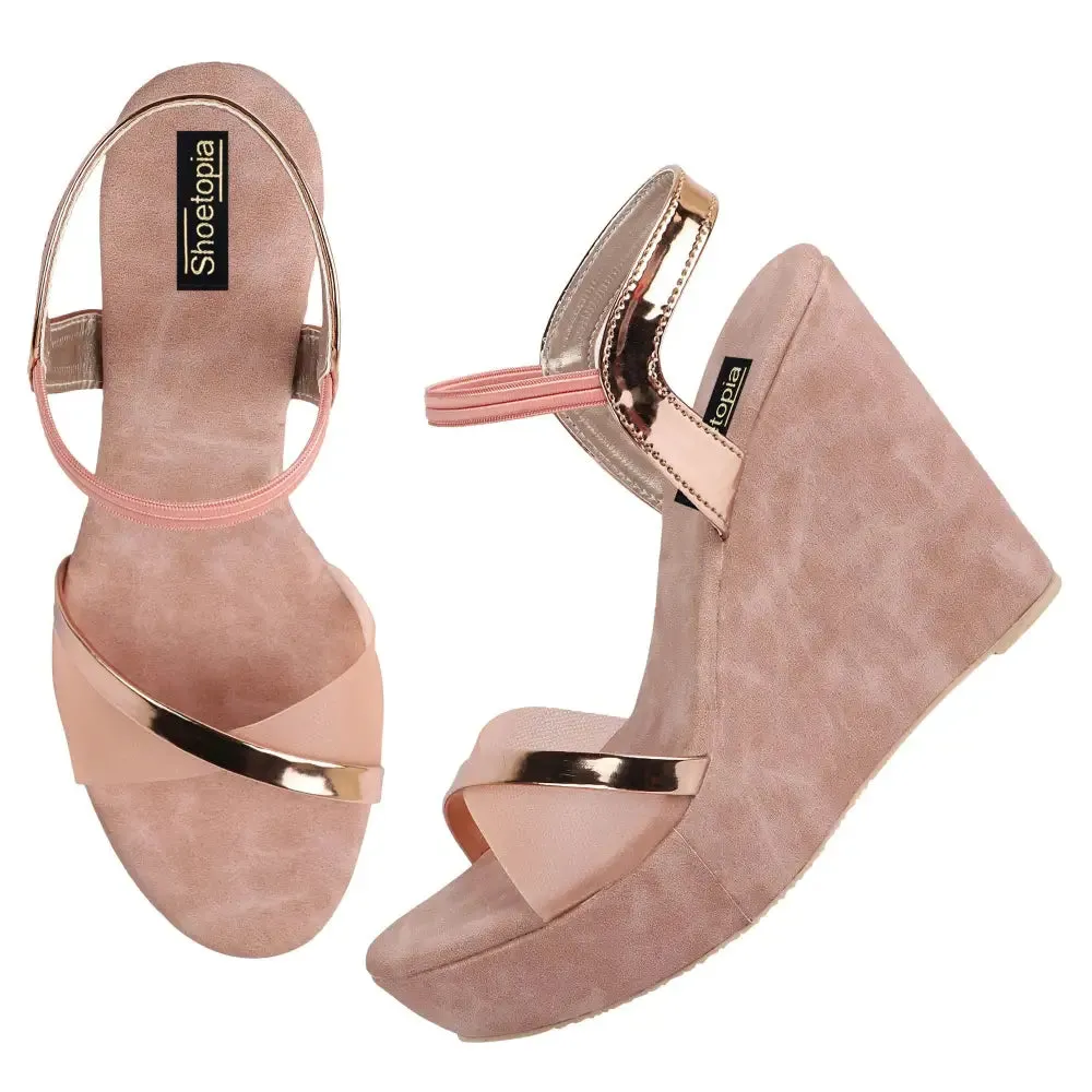 Shoetopia Women's Platform Heels