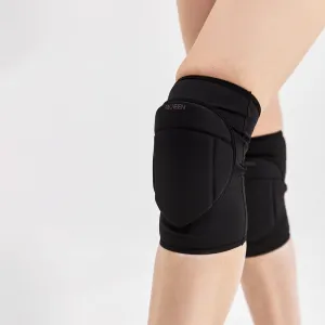 Sleek Black Pro 4 Dance knee pads