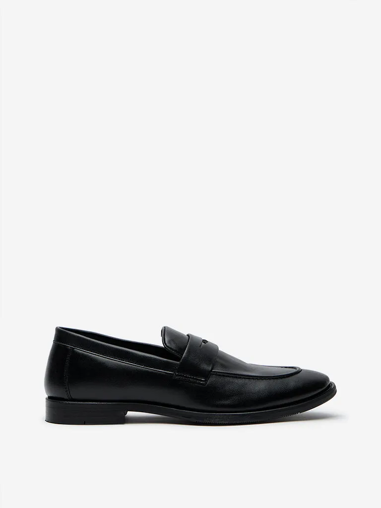 SOLEPLAY Black Slip-On Formal Shoes