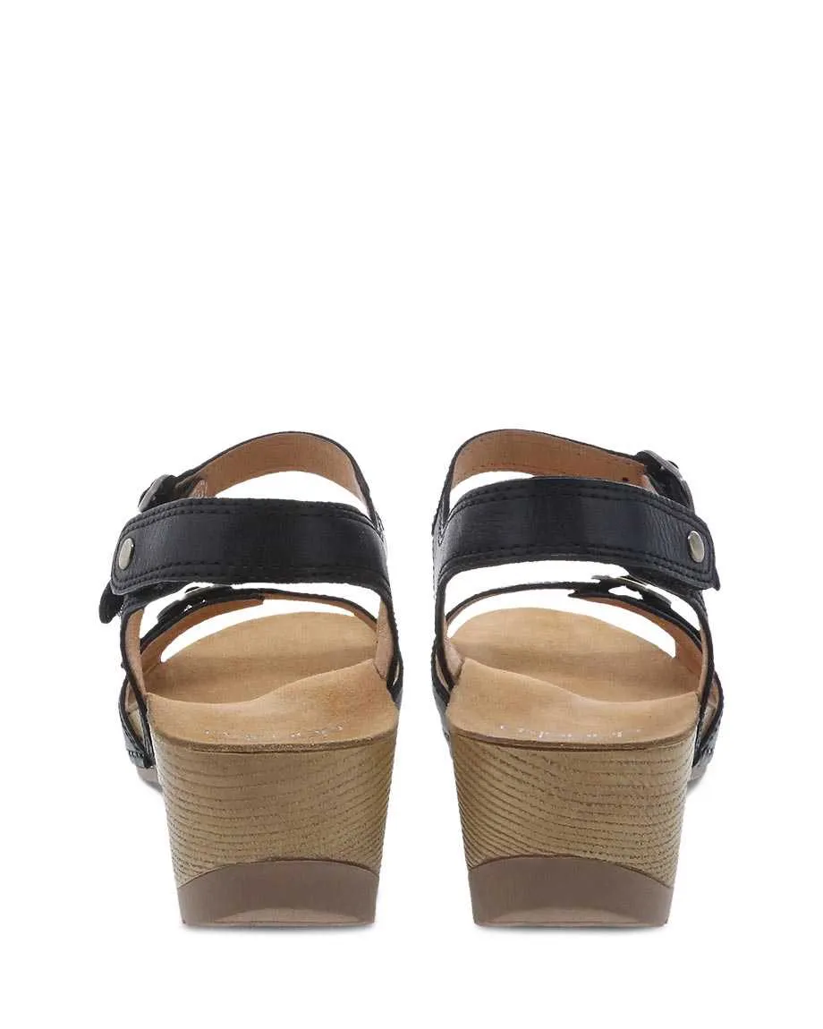 Tricia | Milled Burnished | Black