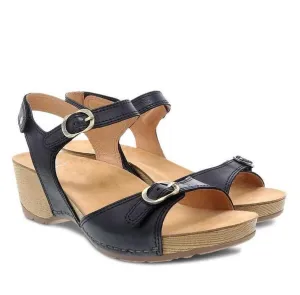 Tricia | Milled Burnished | Black