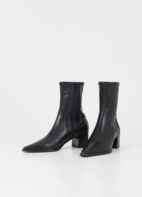 VAGABOND GISELLE STRETCH BLACK BOOTIES