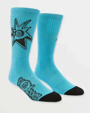 Volcom Ent Socks - RESIN BLUE